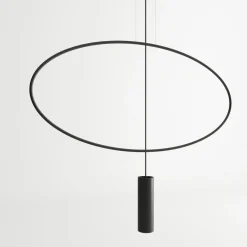 Hängeleuchte HOLAR 1 Schwarz - 1x GU10 Fassung - max. 40W - exkl. LED's