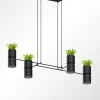 Hängeleuchte KUKKIA Schwarz - 4x GU10 / ES111 Fassung - max. 4x40W - exkl. LED's