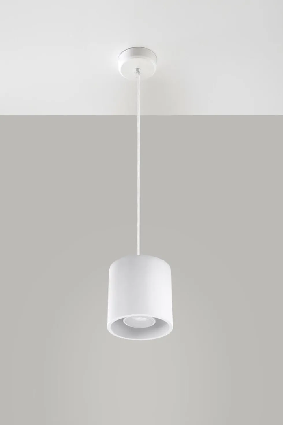 Hängeleuchte ORBIS 1 Weiß - 1x GU10 Fassung - max. 40W - exkl. LED's