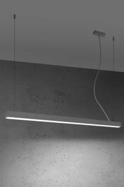 Hängeleuchte PINNE 117 Grau - 31W - 5100Lm - 4000K Neutralweiß