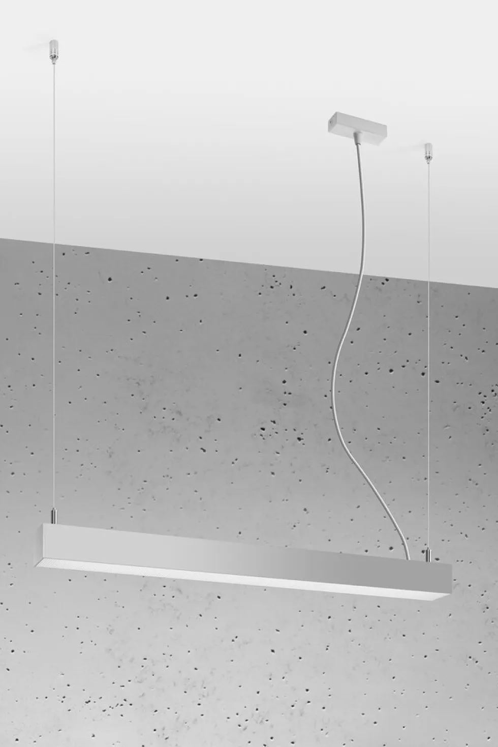 Hängeleuchte PINNE 67 Grau - 17W - 3179Lm - 4000K Neutralweiß