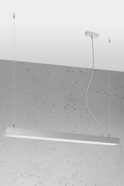 Hängeleuchte PINNE 90 Grau - 25W - 4600Lm - 3000K Warmweiß
