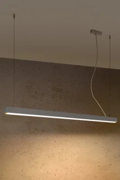 Hängeleuchte PINNE 117 Grau - 31W - 5100Lm - 3000K Warmweiß
