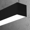 Hängeleuchte PINNE 150 Schwarz - 39W - 7200Lm - 4000K Neutralweiß