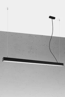 Hängeleuchte PINNE 117 Schwarz - 31W - 5100Lm - 3000K Warmweiß