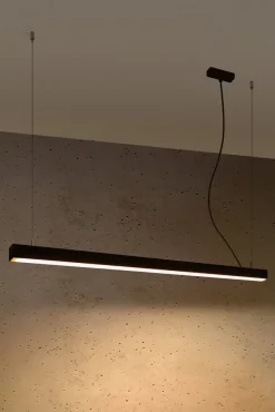 Hängeleuchte PINNE 117 Schwarz - 31W - 5100Lm - 3000K Warmweiß