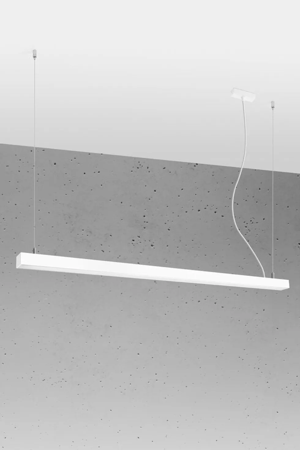 Hängeleuchte PINNE 150 Weiß - 39W - 7200Lm - 3000K Warmweiß