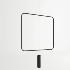 Hängeleuchte RANA 1 Schwarz - 1x GU10 Fassung - max. 40W - exkl. LED's