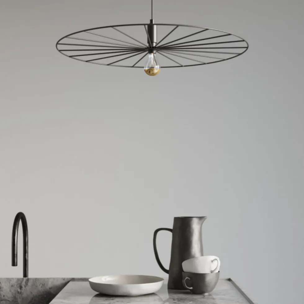 Hängeleuchte SIRKEL 30 Schwarz - 1x E27 Fassung - max. 60W - exkl. LED's