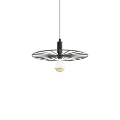 Hängeleuchte SIRKEL 30 Schwarz - 1x E27 Fassung - max. 60W - exkl. LED's