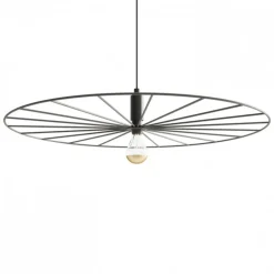 Hängeleuchte SIRKEL 45 Schwarz - 1x E27 Fassung - max. 60W - exkl. LED's