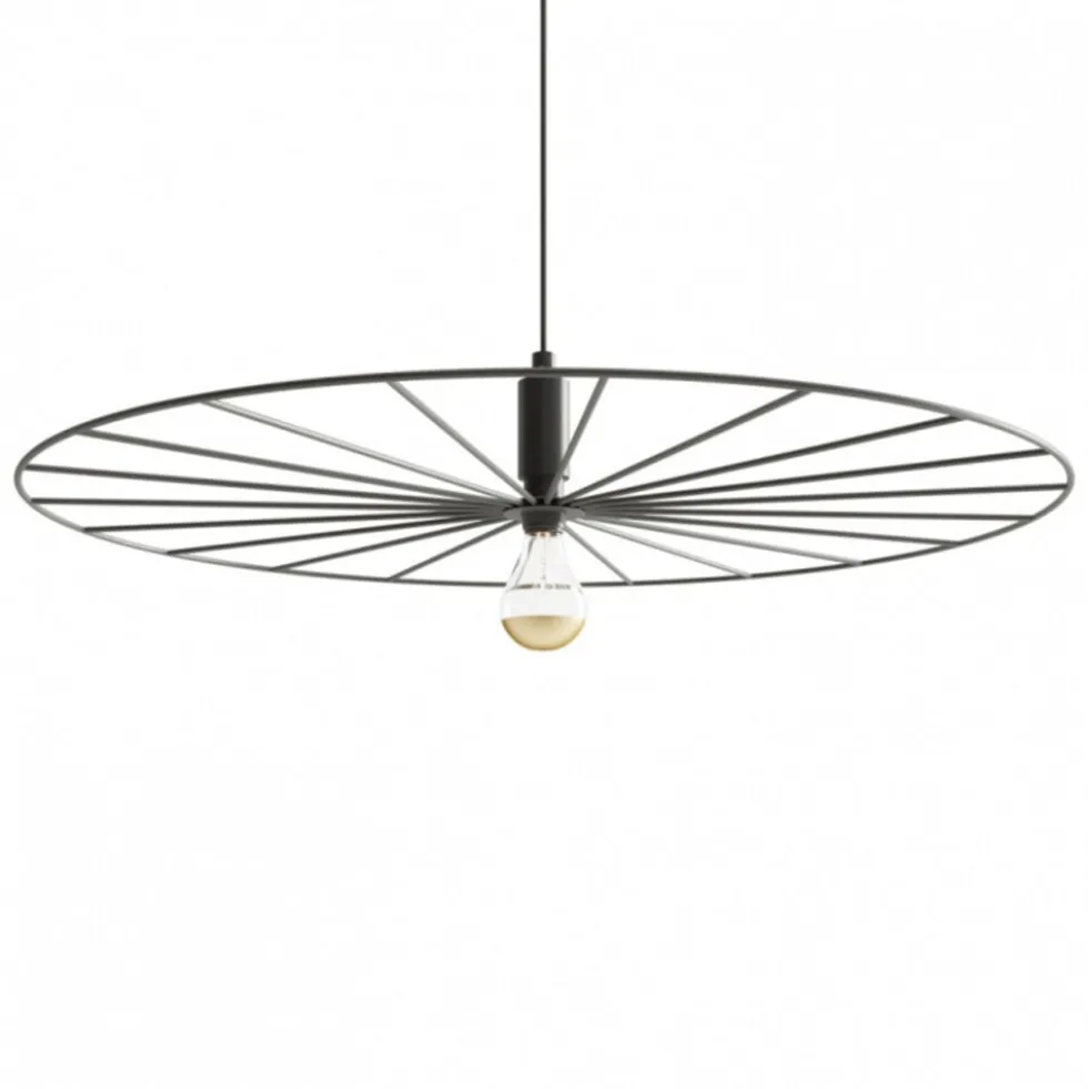 Hängeleuchte SIRKEL 45 Schwarz - 1x E27 Fassung - max. 60W - exkl. LED's