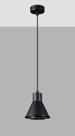 Hängeleuchte TALEJA 1 Schwarz - GU10 AR111 Fassung - exkl. LED's