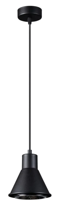 Hängeleuchte TALEJA 1 Schwarz - GU10 AR111 Fassung - exkl. LED's