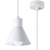 Hängeleuchte TALEJA 1 Weiß - 1x E27 Fassung - max. 60W - exkl. LED's