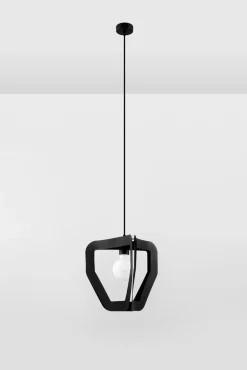 Hängeleuchte TRES Schwarz - 1x E27 Fassung - max. 60W - exkl. LED's