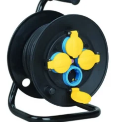 Kabeltrommel 25m - 4-fach H07RN-F IP44 16A - 3x1,5mm² - Industriequalität
