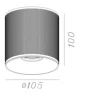 LED-Aufbaustrahler, Antikbronze - COSTA - GU10-Fassung - IP20