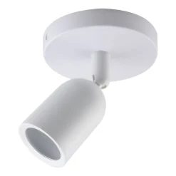LED-Aufbaustrahler - GU10-Fassung - Weiß - IP20 - 360° drehbar - Weiß | Lichtquelle nicht enthalten