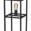 LED Bodenleuchte NOVANTA mit 3 Lichtern Schwarz