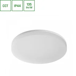 LED Deckenleuchte Nymphea Fusion CCT mit umschaltbarer Lichtfarbe und hoher Lichtausbeute
