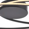 LED Deckenleuchte Ophelia 26W Schwarz