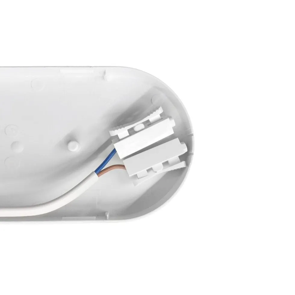 LED Deckenleuchte oval - 8W 4000K - IP54 spritzwassergeschützt