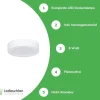 LED-Deckenleuchte rund- 6W - 3000/4000/6000K