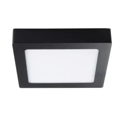 LED Deckenleuchte Schwarz KANTI 12W - Lichtfarbe optional