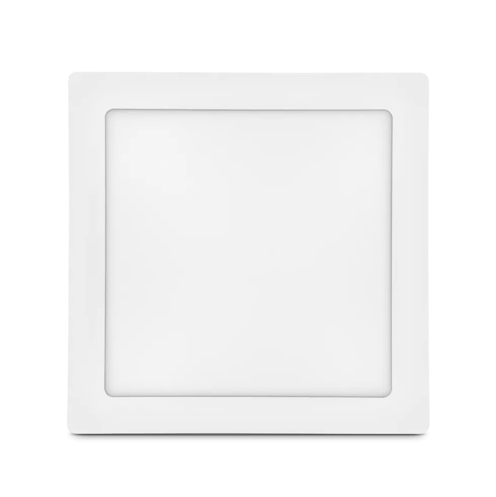 LED Deckenleuchte - viereckig - 12W - Neutralweiß 4000K