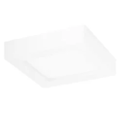 LED Deckenleuchte - viereckig - 12W entspricht 55W - Tageslichtweiß 6000K