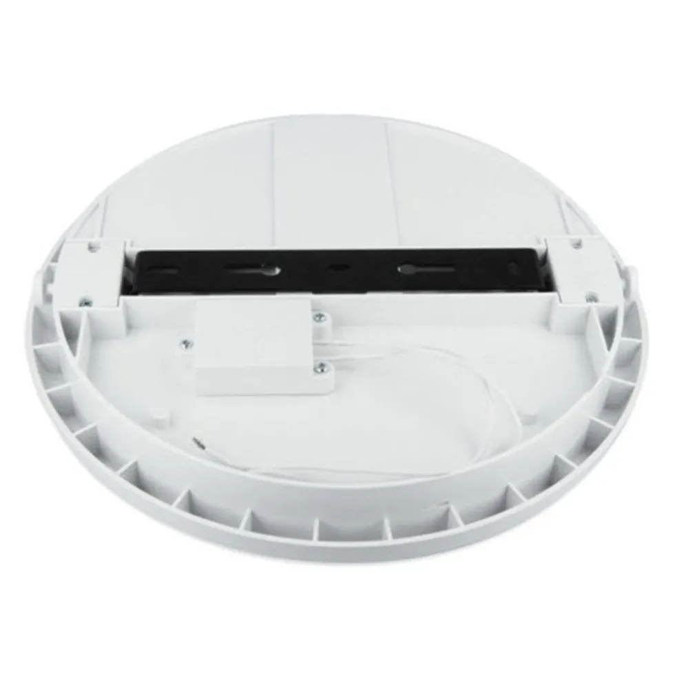 LED Deckenleuchte Weiss IP65 - Bulkhead Rund Lunar - 16W 1600Lm - 4000K 840 Neutralweiß | 265MM Entspricht 160W
