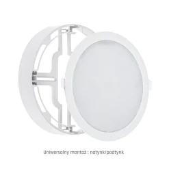 LED Deckenleuchte 18W – 1820lm, 3000K-4000K, Einbau oder Aufbau