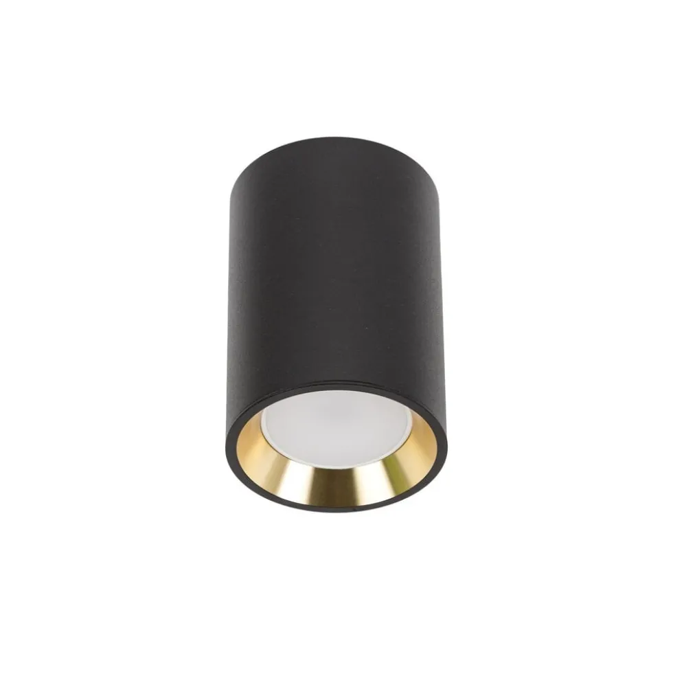 LED Deckenspot CHLOE MINI - 1x GU10 Fassung - Schwarz/Gold