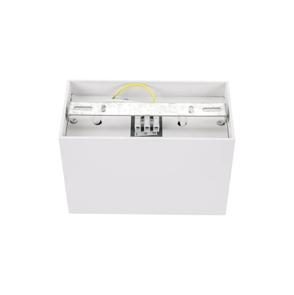 LED Deckenspot doppelt schwenkbar - Würfel Weiß - GU10 Fassung