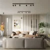 LED Deckenspot Schwarz Chrom NERO - 3 x GU10 Fassung - exkl. LED's