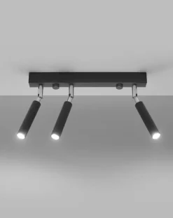 LED Deckenspot Schwarz Eyetech - 3 x G9 Fassung - exkl. LED's