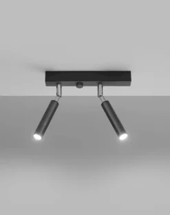 LED Deckenspot Schwarz Eyetech - 2 x G9 Fassung - exkl. LED's