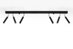 LED Deckenspot Schwarz Eyetech - 6 x G9 Fassung - exkl. LED's