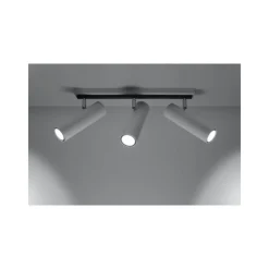 LED Deckenspot Weiß DIREZIONE - 3 x GU10 Fassung - exkl. LED's