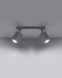 LED Deckenspot Weiß MERIDA - 2 x GU10 Fassung - exkl. LED's