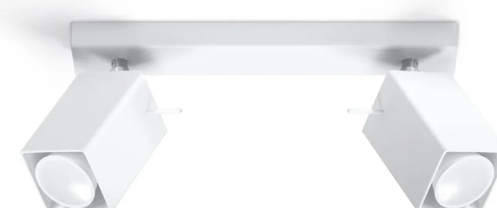 LED Deckenspot Weiß MERIDA - 2 x GU10 Fassung - exkl. LED's