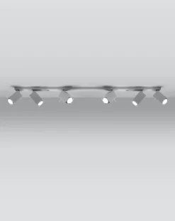 LED Deckenspot Weiß MERIDA - 6 x GU10 Fassung - exkl. LED's