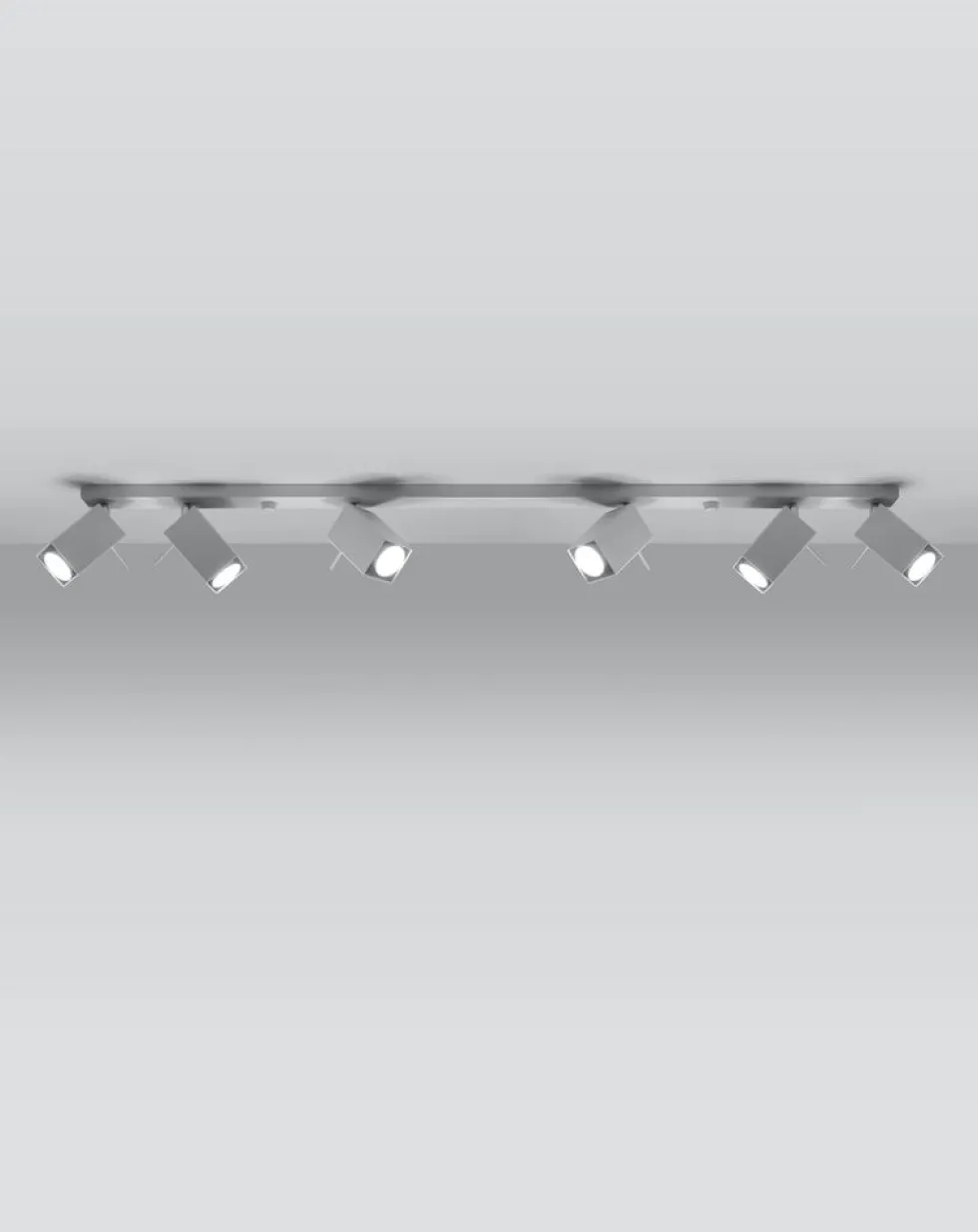 LED Deckenspot Weiß MERIDA - 6 x GU10 Fassung - exkl. LED's