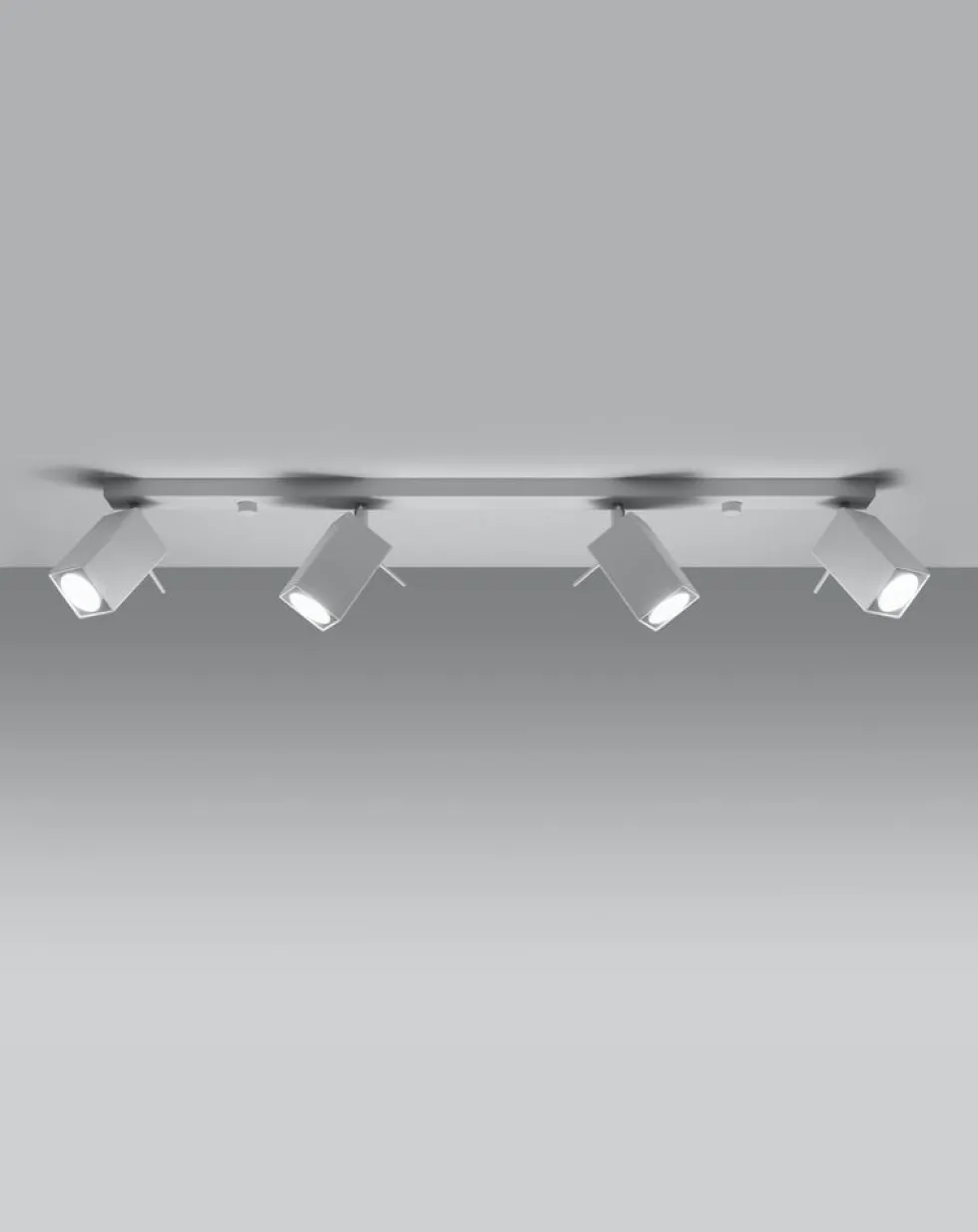 LED Deckenspot Weiß MERIDA - 4 x GU10 Fassung - exkl. LED's