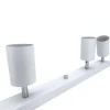 LED Deckenspot Weiß - 6 verstellbare GU10 Fassungen für LED Spots - exkl. LED Spot