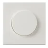 LED Dimmer Abdeckrahmen / Abdeckplatte Modern - 84x84mm