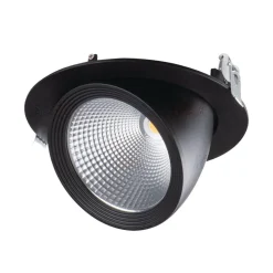 LED Downlight Bananenspot Schwarz - 33W 110Lm pro Watt - 4000K - 3 Jahre Garantie