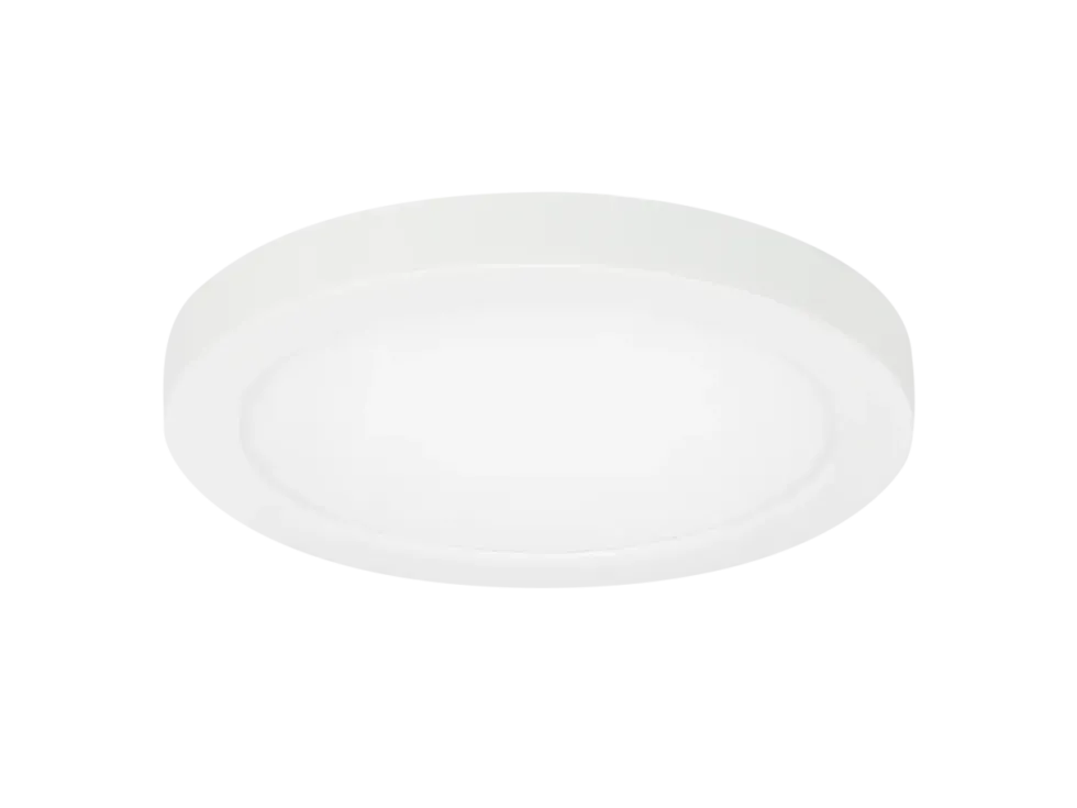 LED Downlight - Rund - EASY FLEX - IP20 - 12W 900lm - 4000K Neutralweiß - Weiß - Aufbau/Einbau | Ø170mm Sägelochgröße 65-130mm