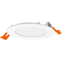 LED Downlight Slim Recess Weiß 8W 550lm 110D - 840 Kaltweiß | 120mm - Ausschnitt 105mm